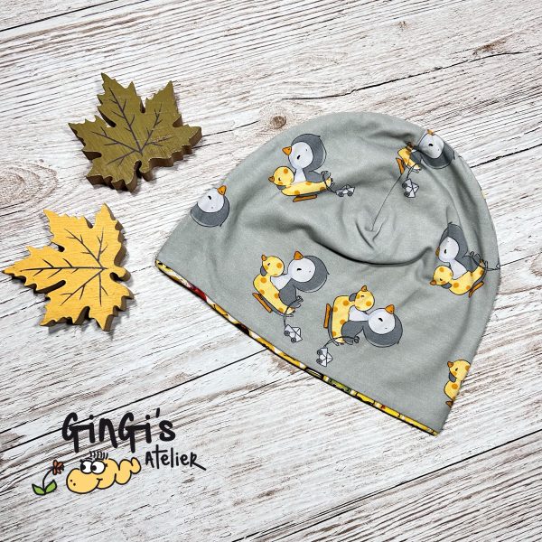 Wendebeanie  XL 5+ Jahre