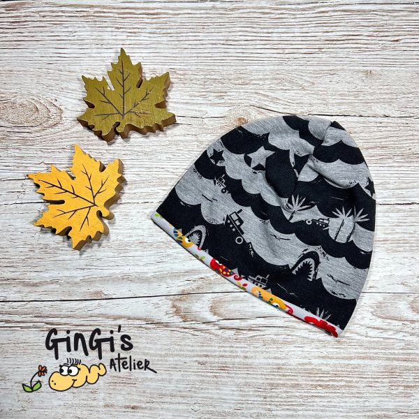 Wendebeanie M 6-12 Monate