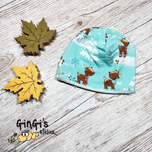 Wendebeanie S 3-6 Monate